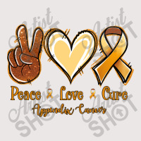 Peace Love Cure Appendix Cancer Pocket T-shirt | Artistshot