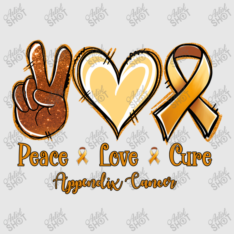 Peace Love Cure Appendix Cancer Unisex Jogger | Artistshot