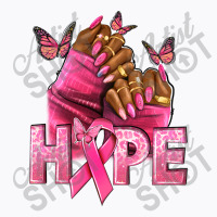 Hope Breast Cancer Nails T-shirt | Artistshot