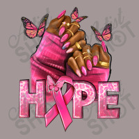 Hope Breast Cancer Nails Vintage Hoodie | Artistshot