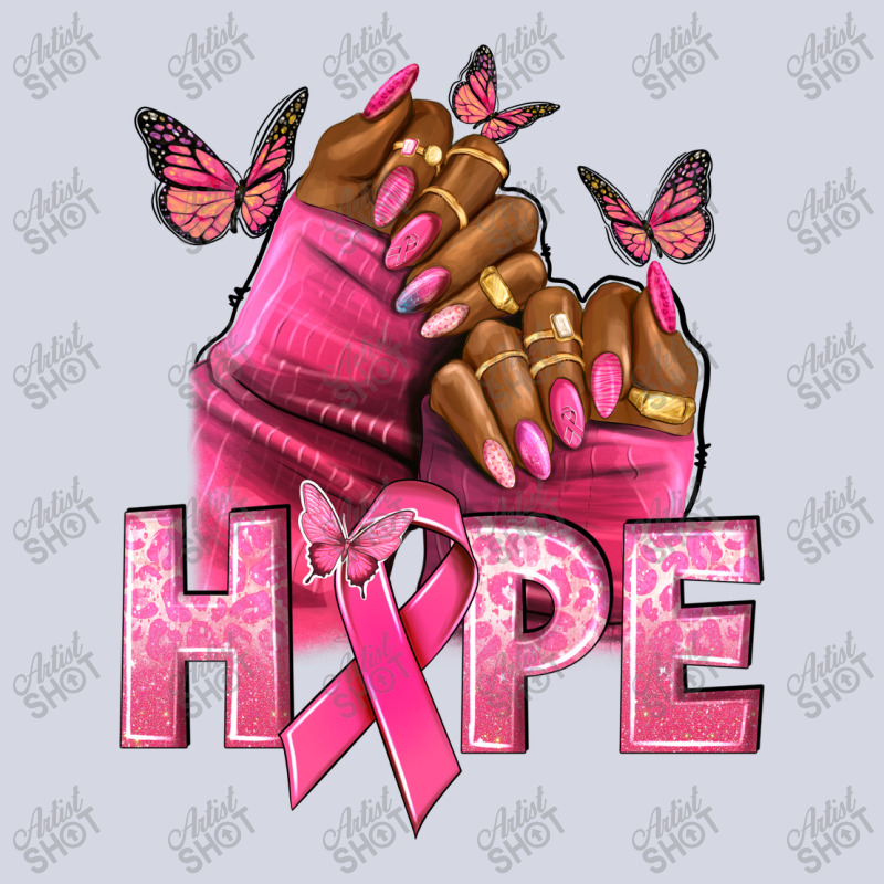 Hope Breast Cancer Nails Fleece Short | Artistshot