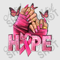 Hope Breast Cancer Caucasian Hand Nails Hoodie & Jogger Set | Artistshot