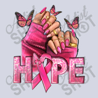 Hope Breast Cancer Caucasian Hand Nails Fleece Short | Artistshot