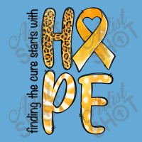 Finding The Cure Starts With Hope Childhood Cancer Basic Youth T-shirt | Artistshot