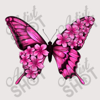 Floral Pink Butterfly Pocket T-shirt | Artistshot