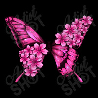 Floral Pink Butterfly Camping Chair | Artistshot