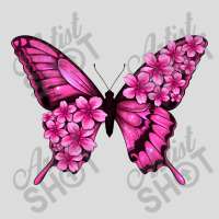 Floral Pink Butterfly Men's Polo Shirt | Artistshot