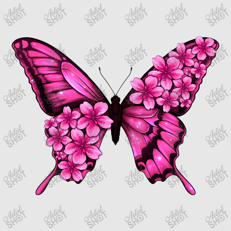 Floral Pink Butterfly Unisex Jogger | Artistshot