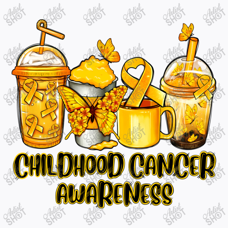 Childhood Cancer Awareness Coffee Cups T-shirt | Artistshot