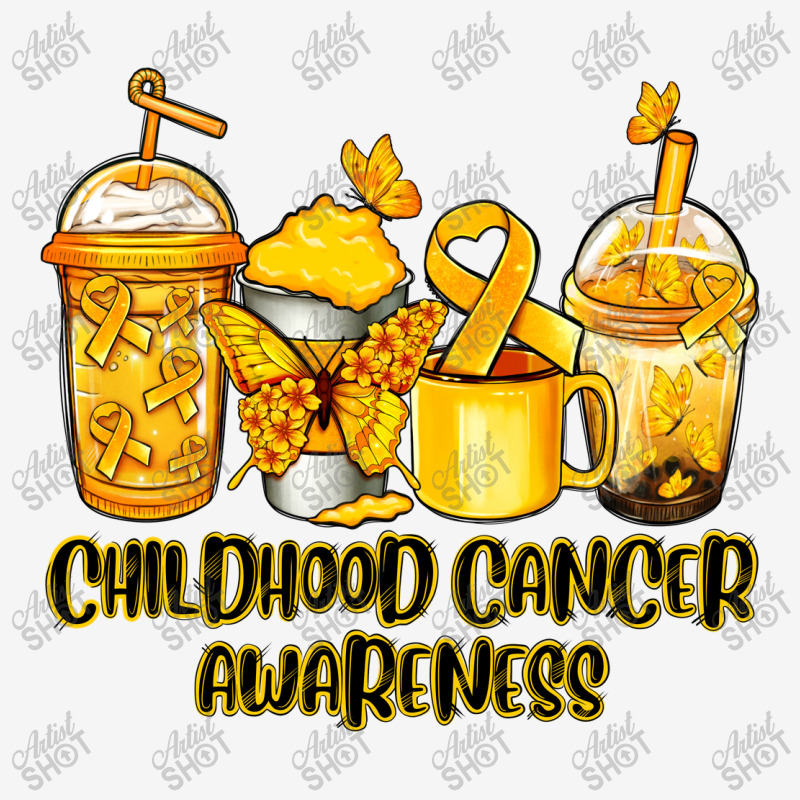 Childhood Cancer Awareness Coffee Cups Urban Pullover Hoodie | Artistshot