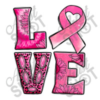 Breast Cancer Love Jumbo Paper Bag - 18 X 7 X 18 3/4 | Artistshot