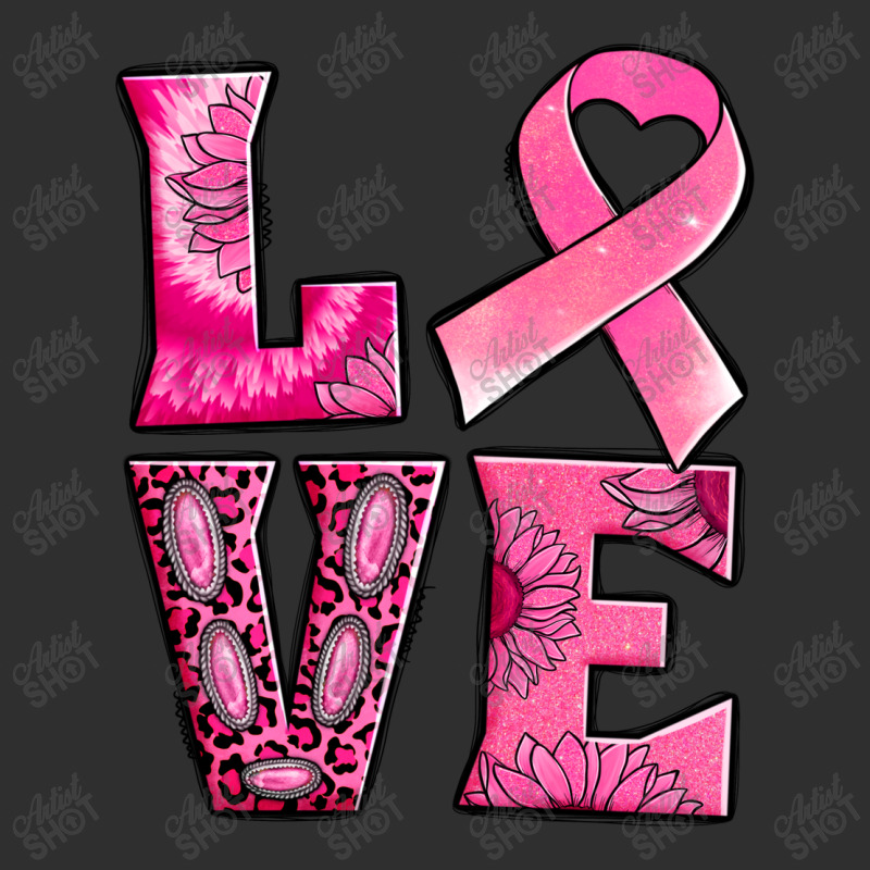 Breast Cancer Love Rectangle  Leatherette Patch | Artistshot