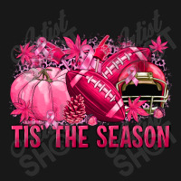 Tis' The Season Football Breast Cancer Flannel Shirt | Artistshot