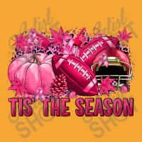 Tis' The Season Football Breast Cancer Basic T-shirt | Artistshot