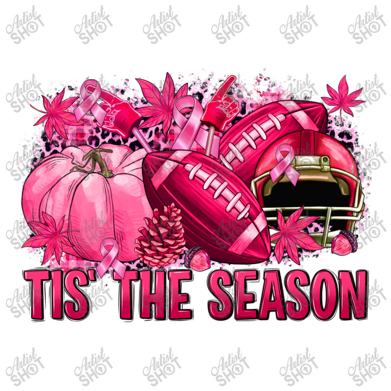 Tis' The Season Football Breast Cancer Unisex Hoodie | Artistshot