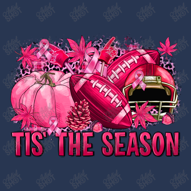 Tis' The Season Football Breast Cancer Men Denim Jacket | Artistshot