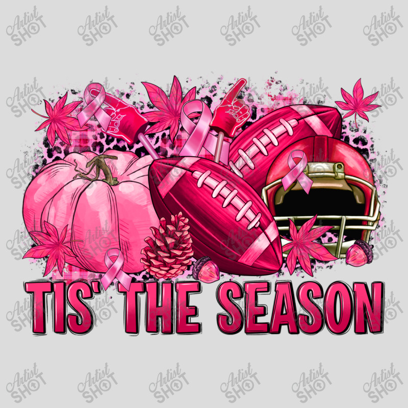 Tis' The Season Football Breast Cancer Men's Polo Shirt | Artistshot