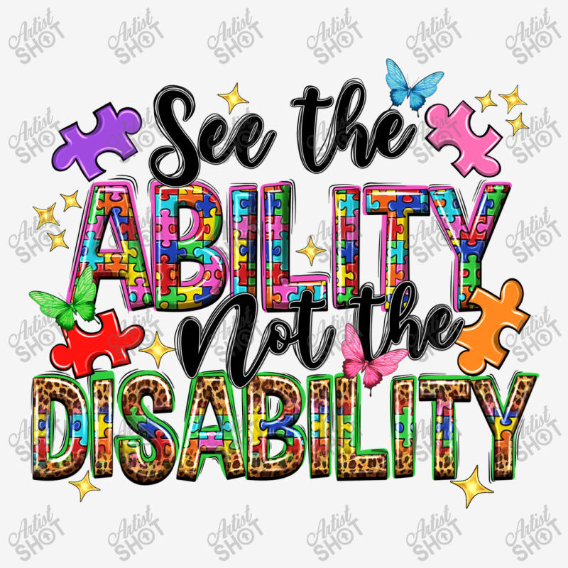 See The Ability Not The Disability Metal Print Vertical | Artistshot