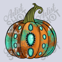 Western Cowhide Turquoise Pumpkin Fleece Short | Artistshot