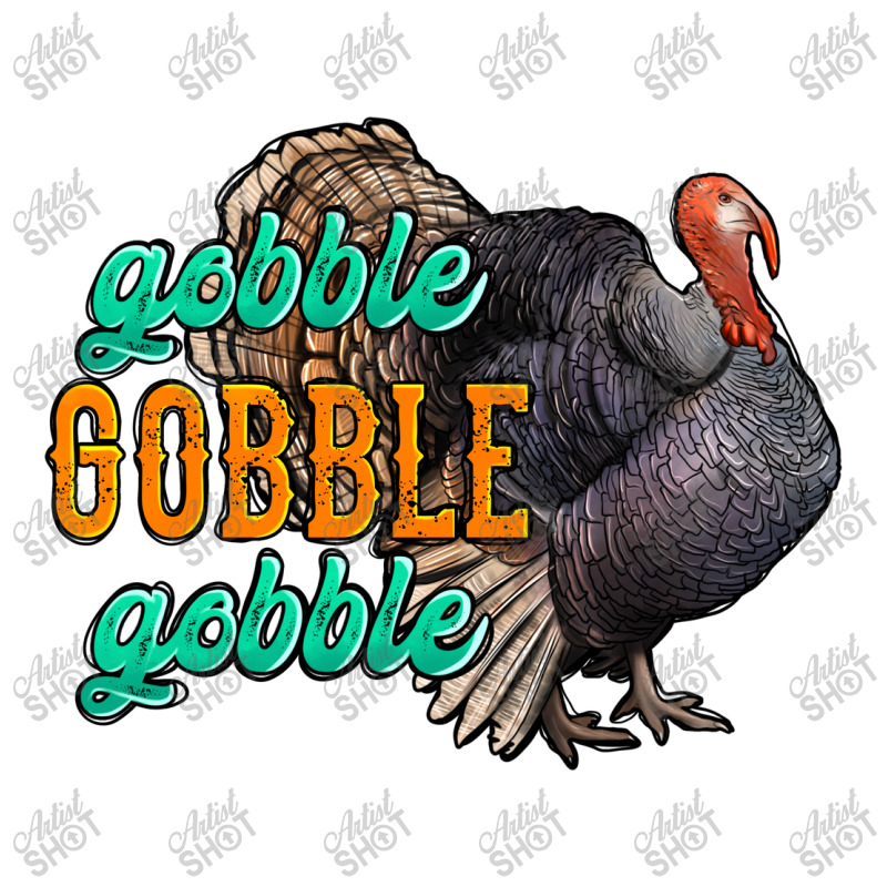 Thanksgiving Turkey Gobble Gobble V-neck Tee | Artistshot