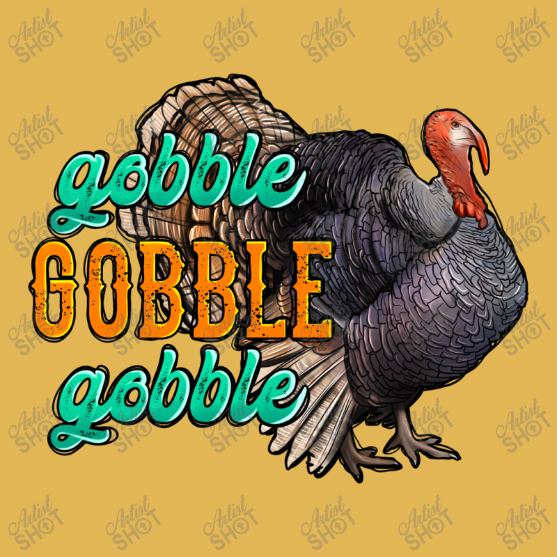 Thanksgiving Turkey Gobble Gobble Vintage Hoodie And Short Set | Artistshot