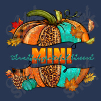 Thankful Grateful Blessed Mini Pumpkin Men Denim Jacket | Artistshot