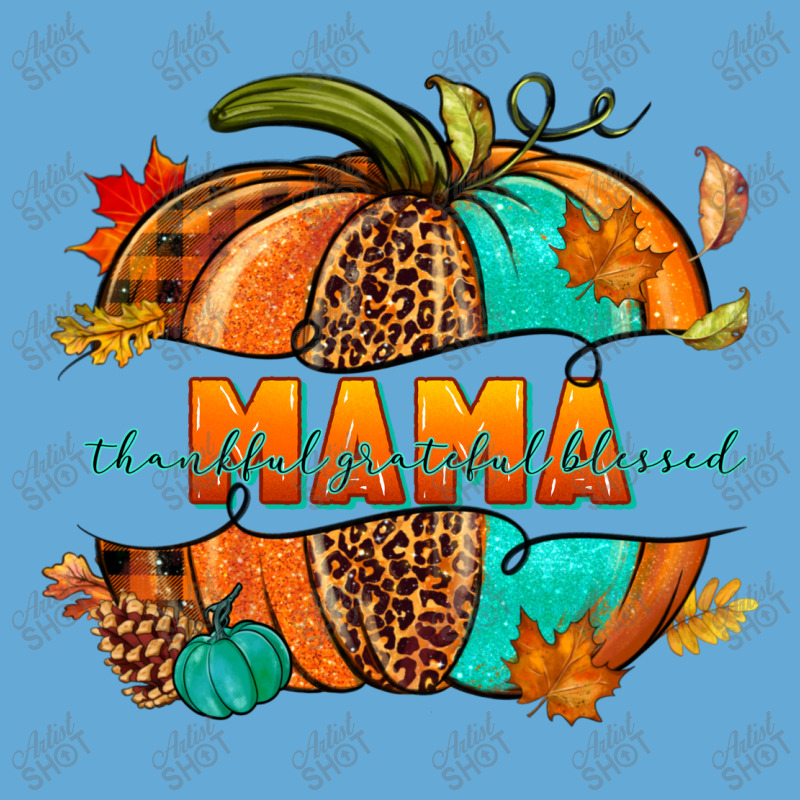 Thankful Grateful Blessed Mama Pumpkin Basic T-shirt | Artistshot