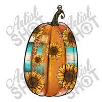 Serape Sunflower Pumpkin V-neck Tee | Artistshot