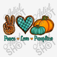 Peace Love Pumpkins Graphic T-shirt | Artistshot