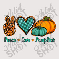 Peace Love Pumpkins Pocket T-shirt | Artistshot