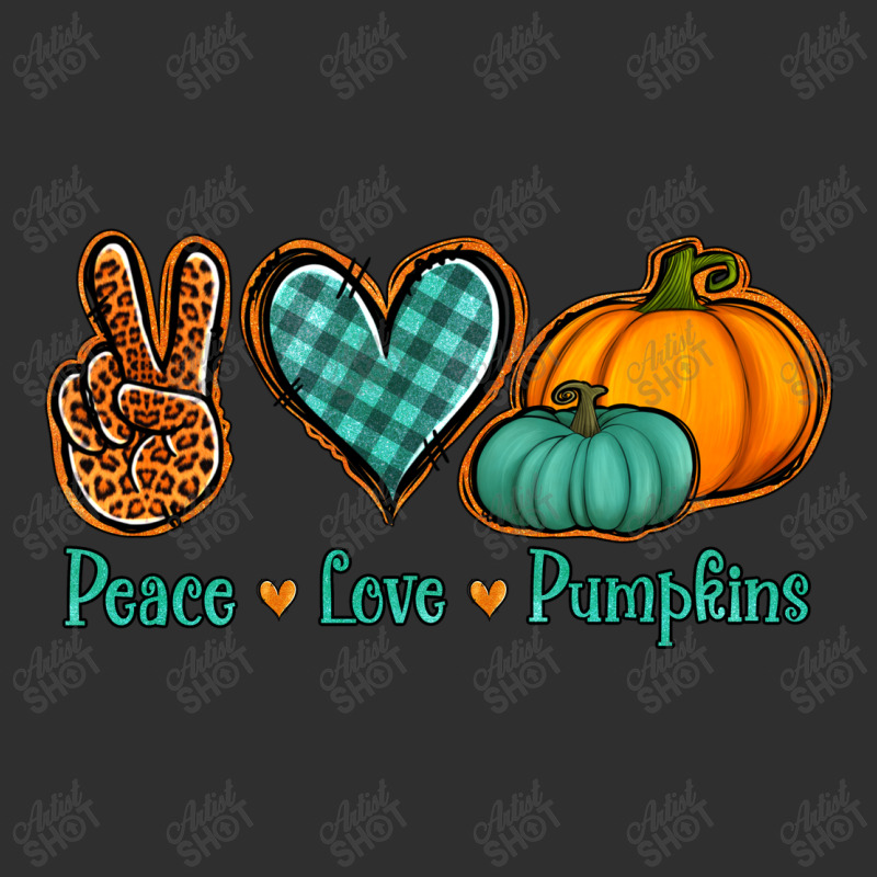 Peace Love Pumpkins Rectangle  Leatherette Patch | Artistshot