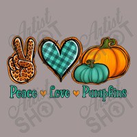 Peace Love Pumpkins Vintage Hoodie | Artistshot