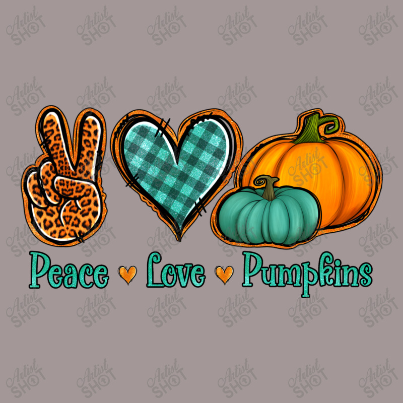 Peace Love Pumpkins Vintage Hoodie | Artistshot