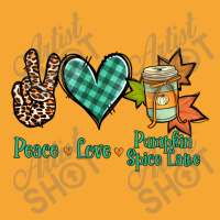 Peace Love Pumpkin Spice Latte Basic T-shirt | Artistshot