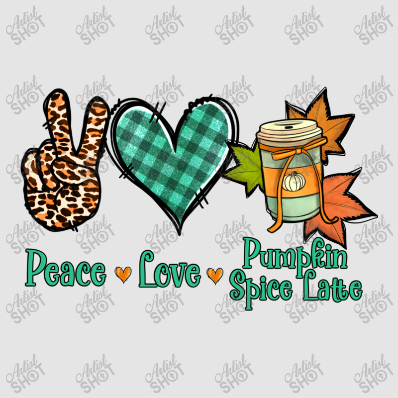 Peace Love Pumpkin Spice Latte Exclusive T-shirt | Artistshot