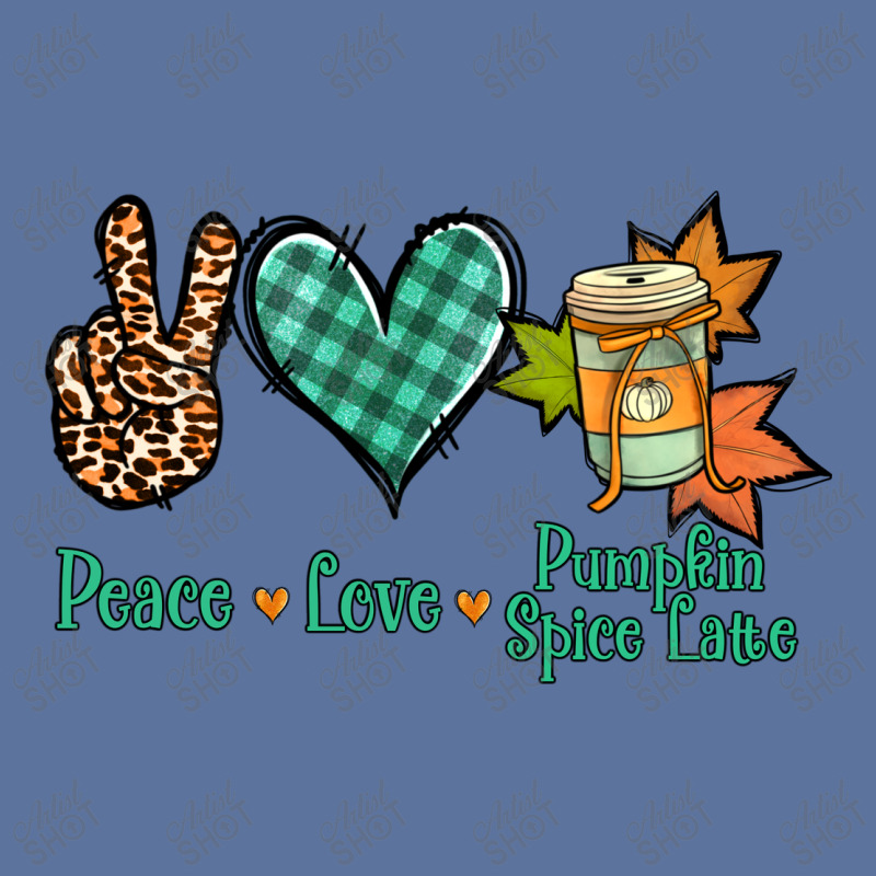 Peace Love Pumpkin Spice Latte Lightweight Hoodie | Artistshot