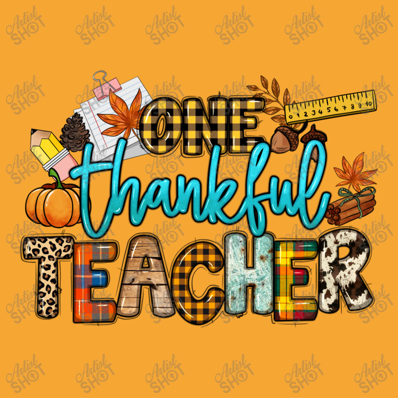 One Thankful Teacher Basic T-shirt | Artistshot