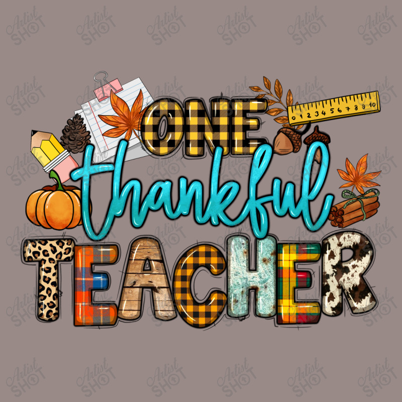 One Thankful Teacher Vintage T-shirt | Artistshot