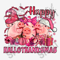 Happy Hallothanksmas Pigs Pink 15 Oz Coffee Mug | Artistshot