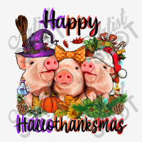 Happy Hallothanksmas Pigs Graphic T-shirt | Artistshot