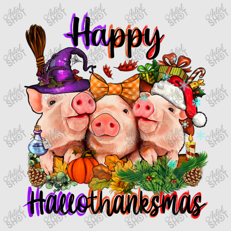 Happy Hallothanksmas Pigs Unisex Jogger | Artistshot