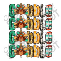 Gobble Till You Wobble Thanksgiving Turkey Zipper Hoodie | Artistshot