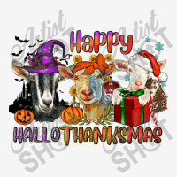 Happy Hallothanksmas Goats Front Car Mat | Artistshot