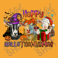 Happy Hallothanksmas Goats Basic T-shirt | Artistshot