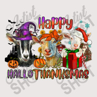 Happy Hallothanksmas Goats Pocket T-shirt | Artistshot