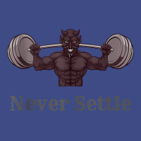 Never Settle Deadlift Gym Motivational Weight Lifting Tank Top Adjustable Baseball Cap | Artistshot