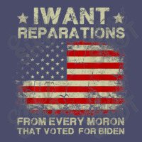 I Want Reparations From Every Moron That Voted Biden Adjustable Baseball Cap | Artistshot