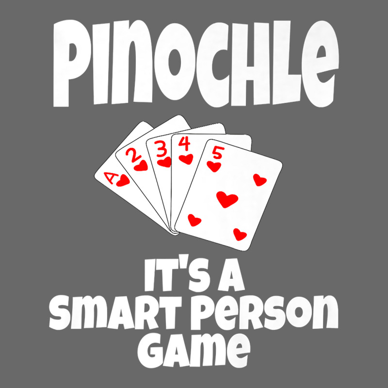 Funny Pinochle It's A Smart Person Game Card Game Playing Premium T Sh Adjustable Baseball Cap by agueron | Artistshot