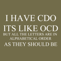 I Have Cdo It's Like Ocd Dyed Cap | Artistshot