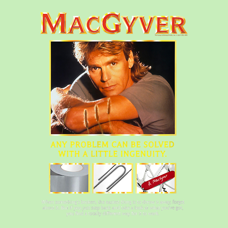 Macgyver Original Series Ingenuity T Shirt Urban Heavy T-shirt | Artistshot